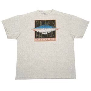 Vintage 90s Michael’s Kitchen Taos New Mexico T-Shirt Oneita USA XXL